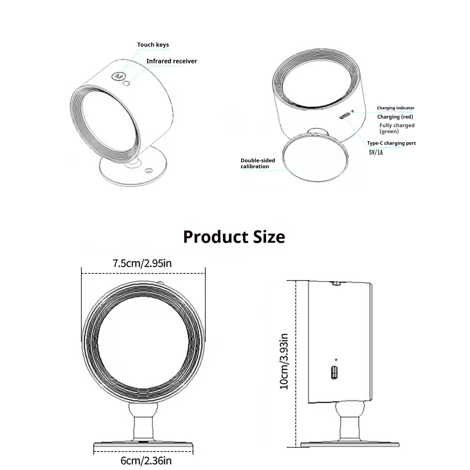 LumaSphere Smart RGB Accent Light